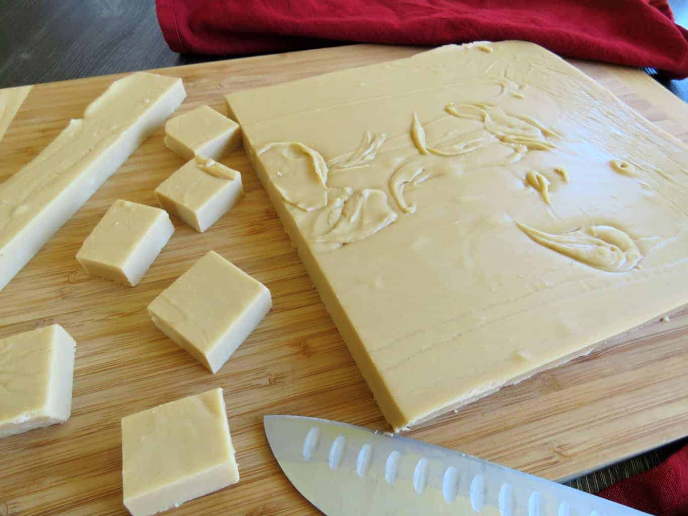 Just A Mum Caramel White Chocolate Microwave Fudge