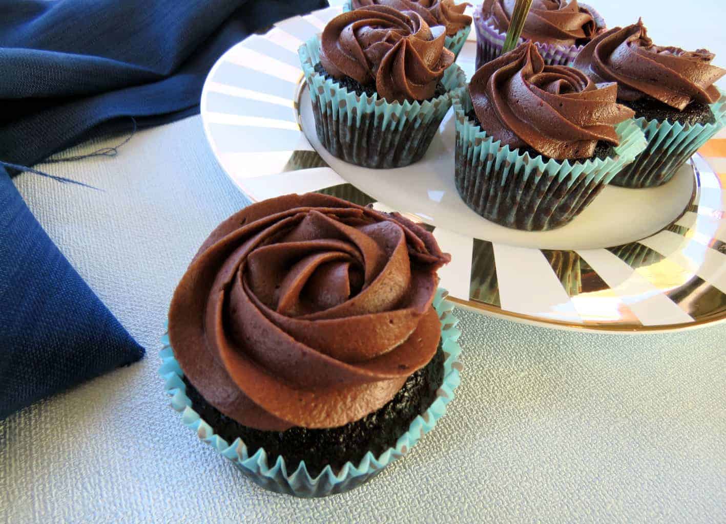 Just a Mums Best Ever Chocolate Cupcakes 