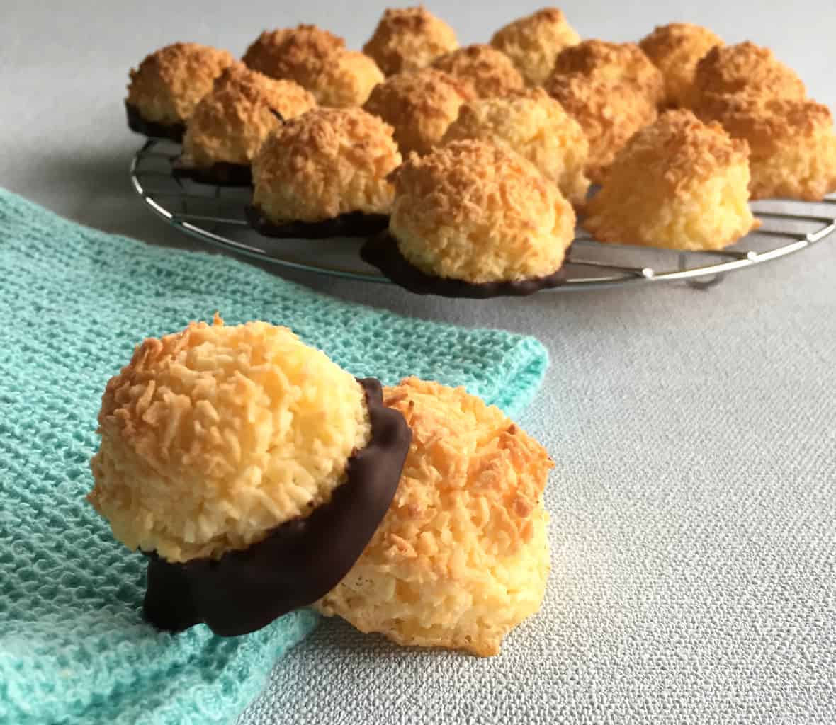 Just A Mums 3 Simple Ingredient Coconut Macaroons