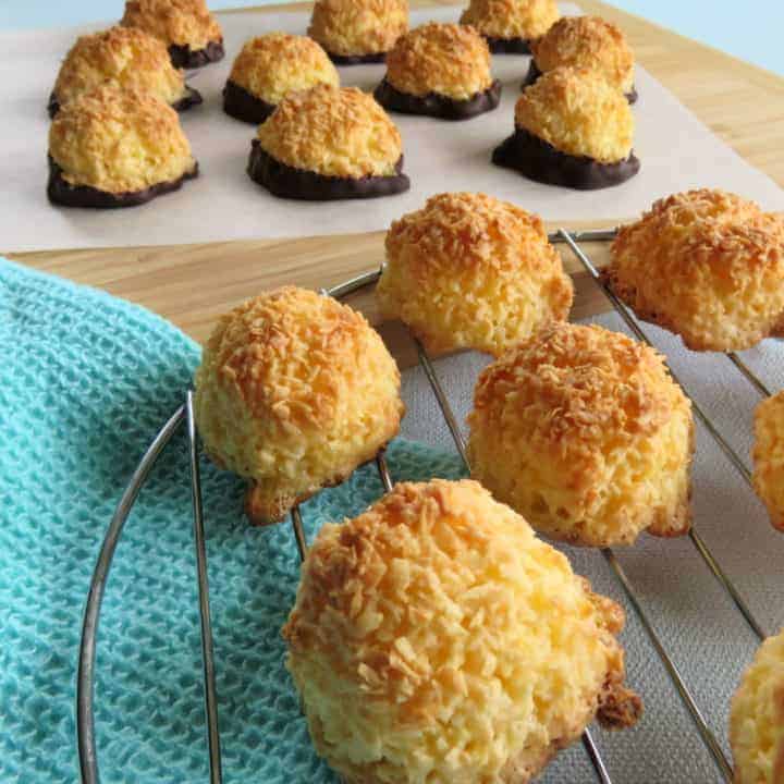 Simple 3 Ingredient Coconut Macaroons