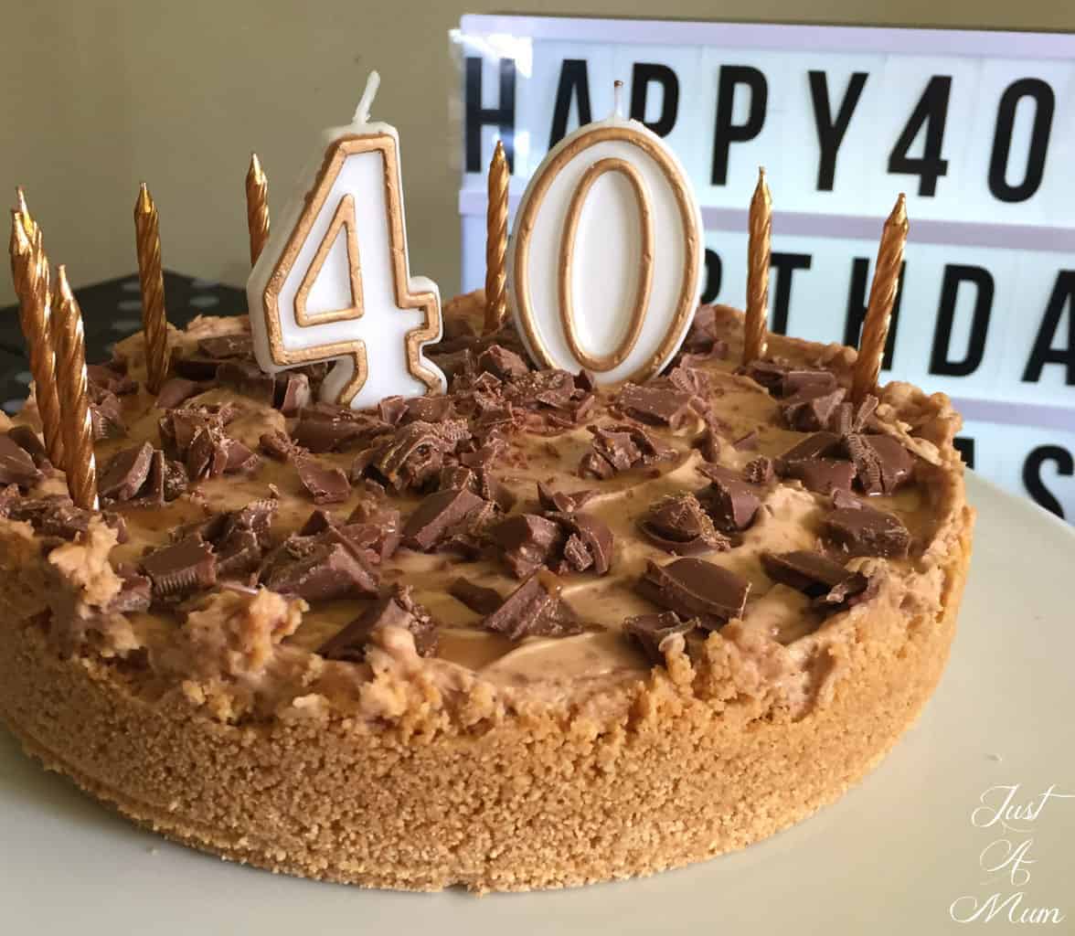 Just A Mum's Caramello Chocolate Cheesecake