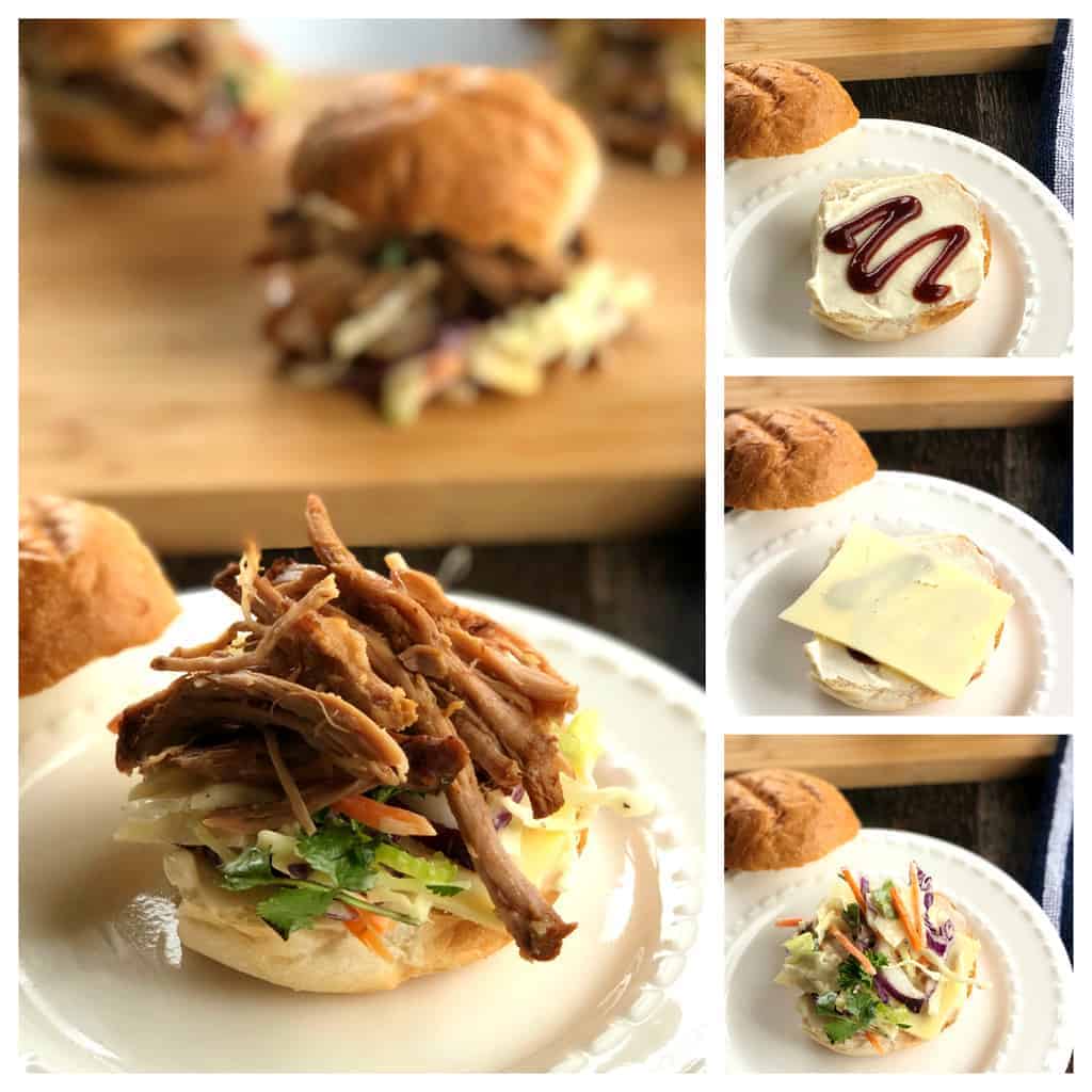 Just A Mum How to Make BBQ Pulled Pork Sliders 