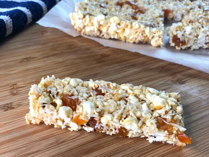Easy Honey Popcorn Bars - Just a Mum