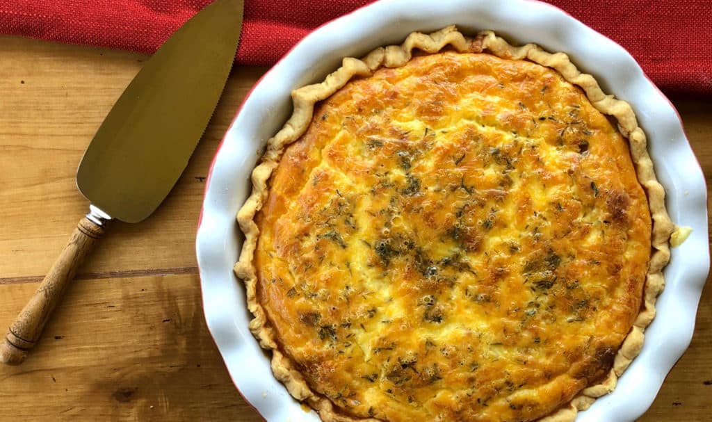 Bacon and Egg Pie - Just a Mum's Kitchen