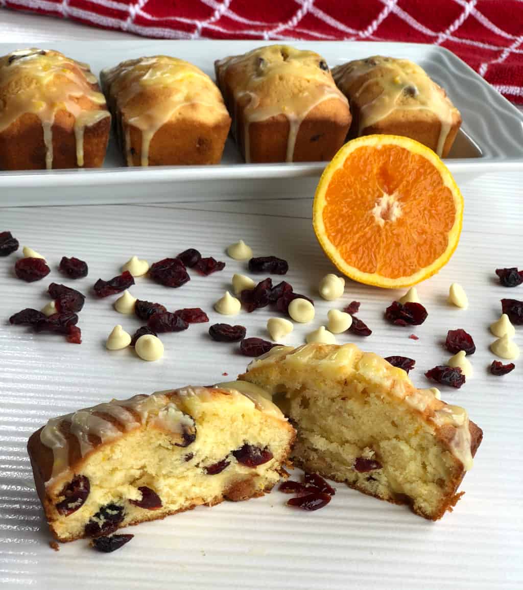 Sliced White Chocolate & Cranberry Loaf 