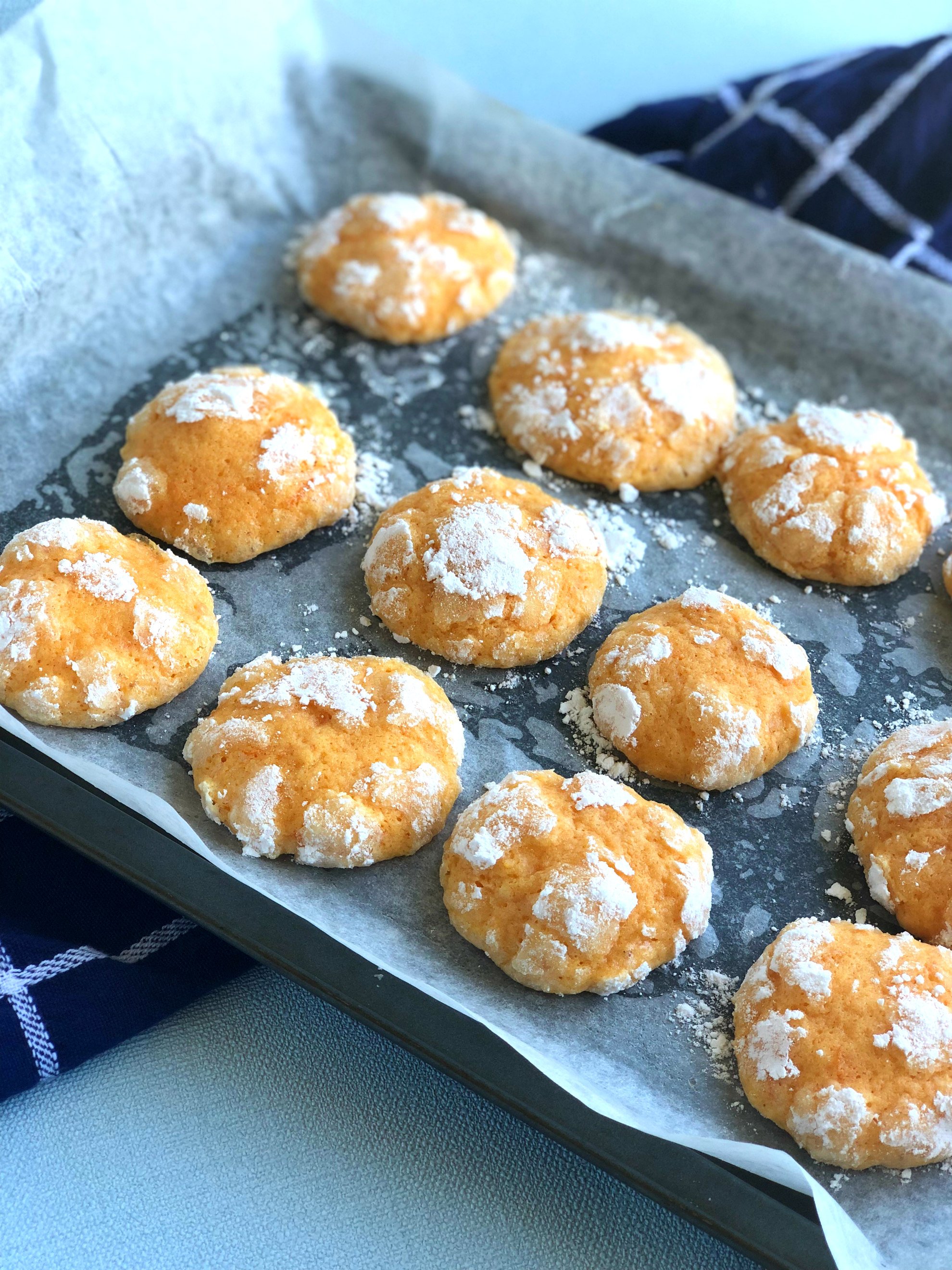 Just A Mum's Orange Crackle Biscuits Freshly Baked 