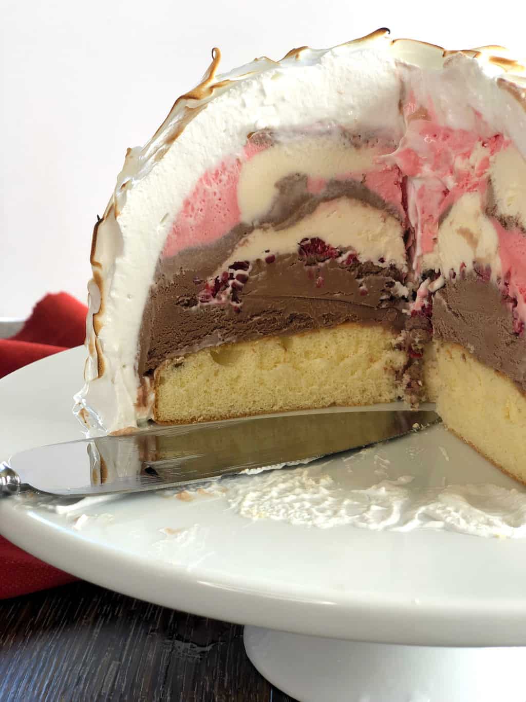 Homemade Easy Baked Alaska Homemade Easy Baked Alaska