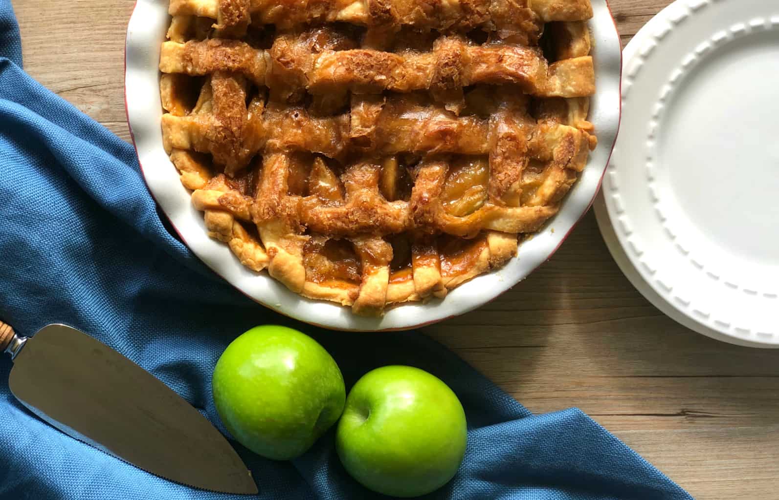 Just A Mums Caramel Apple Pie