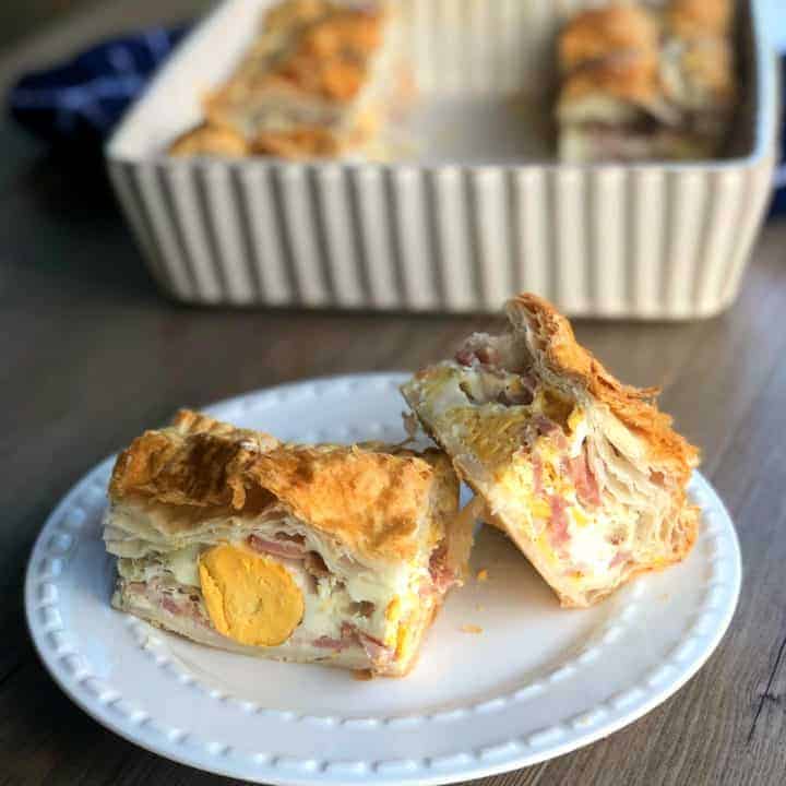 Just A Mum's Bacon and Egg Pie