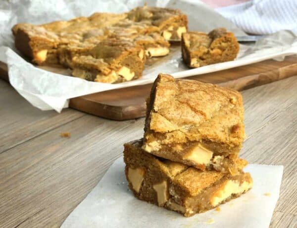 Caramilk Cookie Slice - Just a Mum's Kitchen