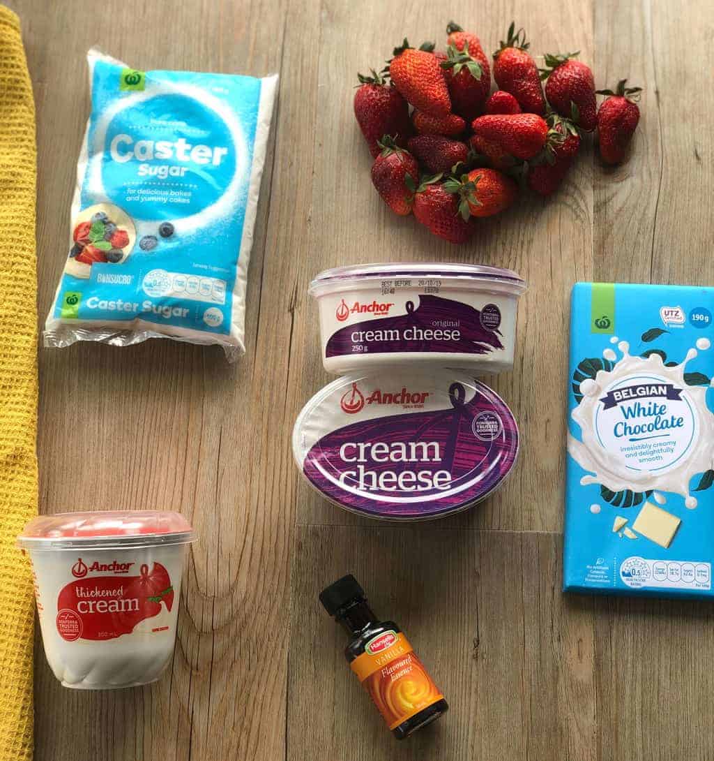 Strawberry Cheesecake Filling Ingredients 