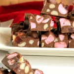 Easy No-Bake Chocolate Rocky Road Pinterest Pin