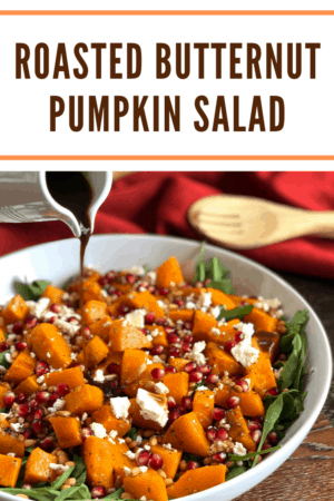 Roasted Butternut Pumpkin Salad - Just a Mum's Kitchen