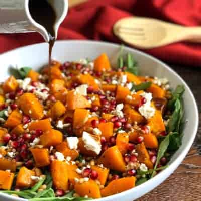 Roasted Butternut Pumpkin Salad Just A Mum