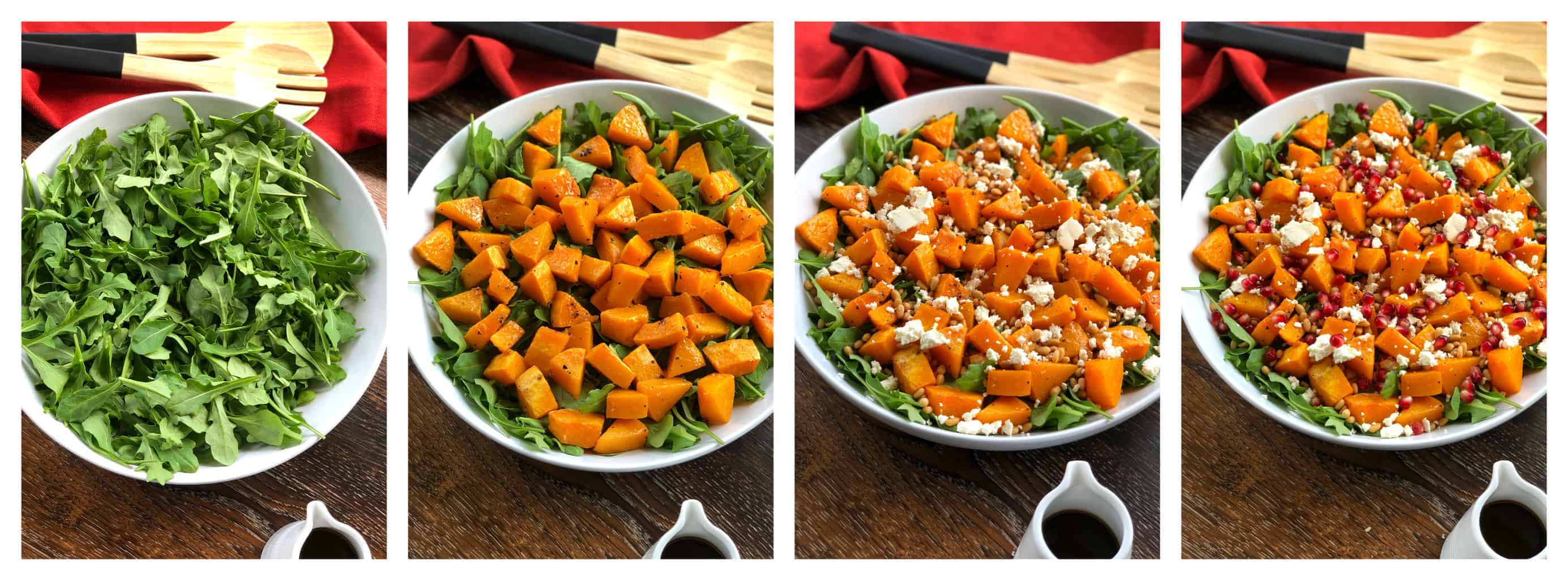 How to Assemble Butternut Salad 