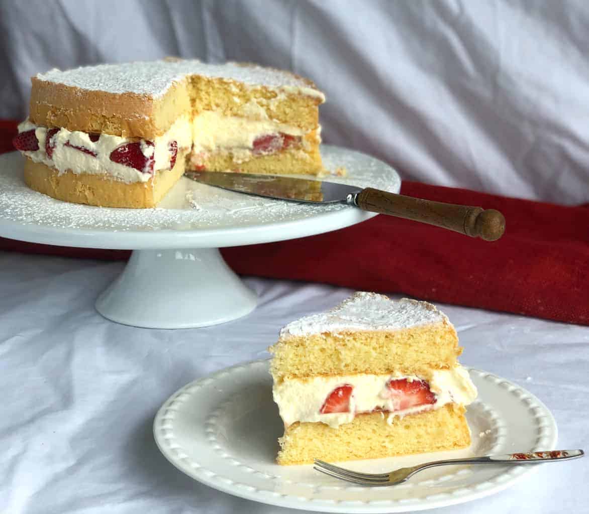 Easy Sponge Cake Recipe Just a Mum's Kitchen