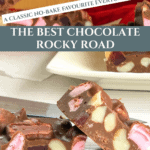 The Best Chocolate Rocky Road Recipe Pinterest Pin