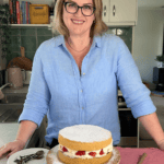 The Best Homemade Sponge Cake Recipe Pinterest Pin