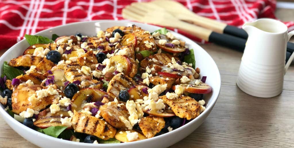 Just A Mum Chicken Nectarine Summer Salad