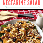 Just A Mum Pinterest Chicken & Nectarine Summer Salad