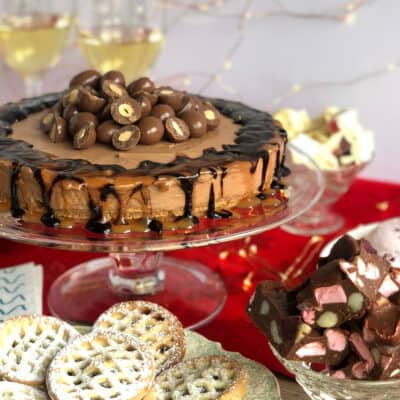 Just A Mum's Scorched Almond Cheesecake