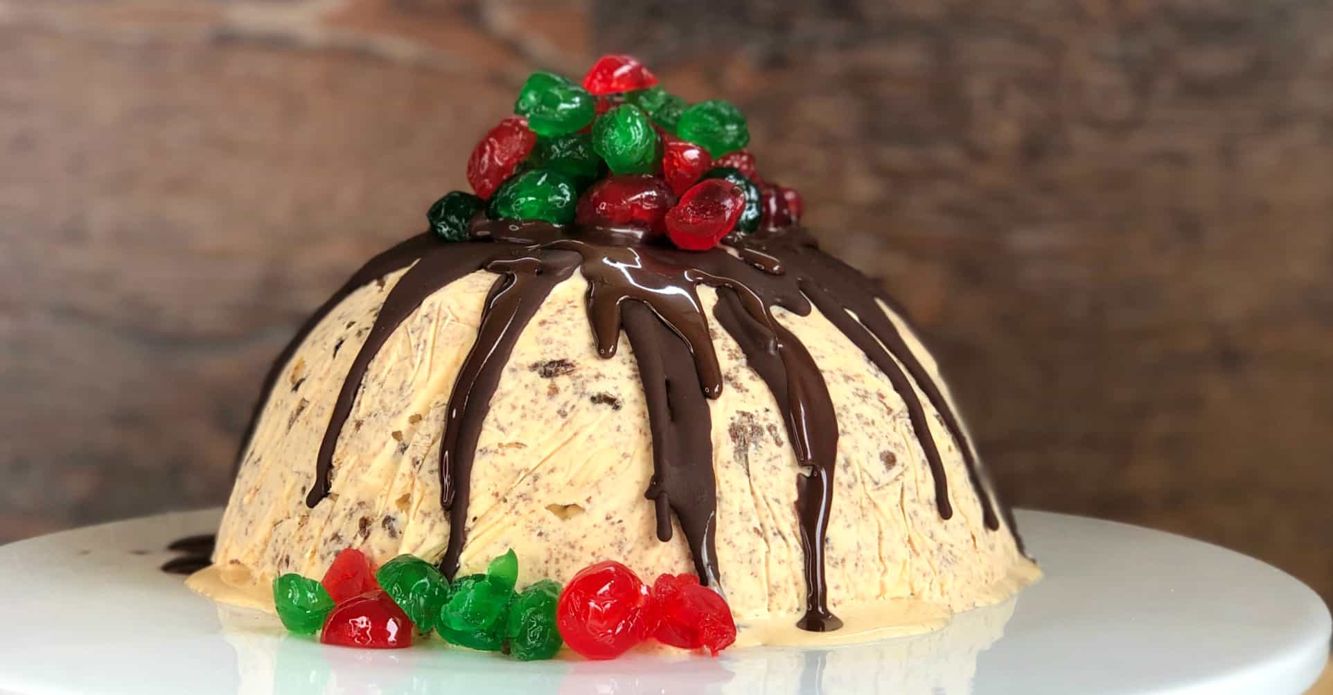 Easy Ice Cream Pudding for Christmas 