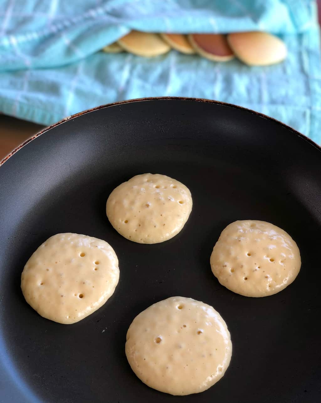 How to cool pikelets 