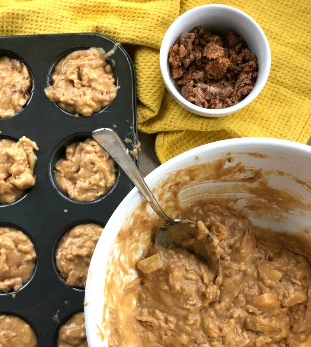 streusel topping for apple cinnamon muffins 