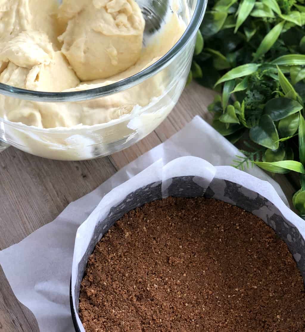 Gingernut Cheesecake Base with Squiggle Bites