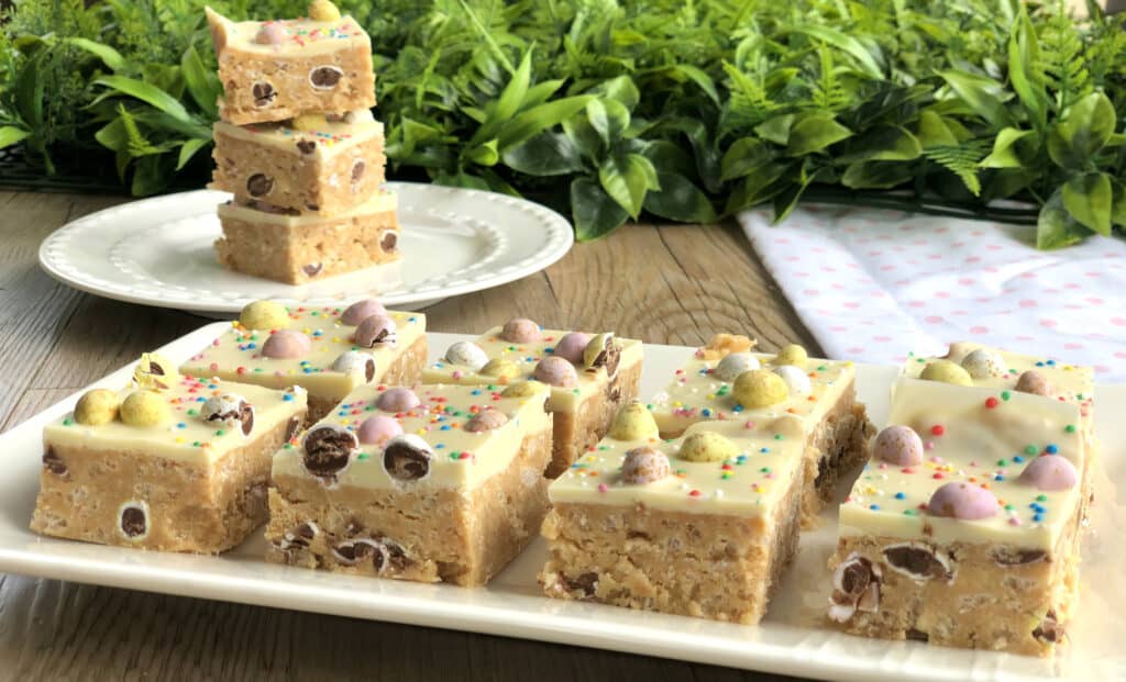 White Chocolate Easter Slice Just a Mum's Kitchen