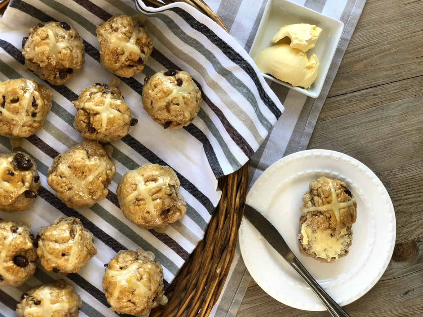 Just A Mums Easy Hot Cross Scones 