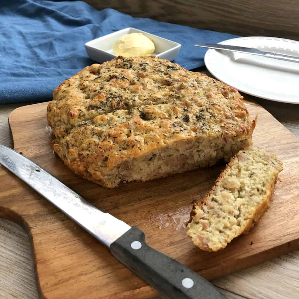Slow Cooker Cheesy Savoury Loaf Just a Mum's Kitchen