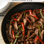 Better Than Takeaway Black Bean Beef Stir Fry Pinterest Pin
