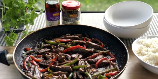 Easy Black Bean Beef Stir Fry - Just a Mum's Kitchen