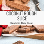Easy Coconut Rough Slice – Quick No-Bake Recipe for Any Occasion Pinterest Pin