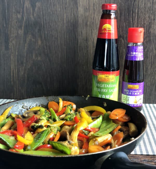 Vegetarian Stir Fry - Just a Mum's Kitchen