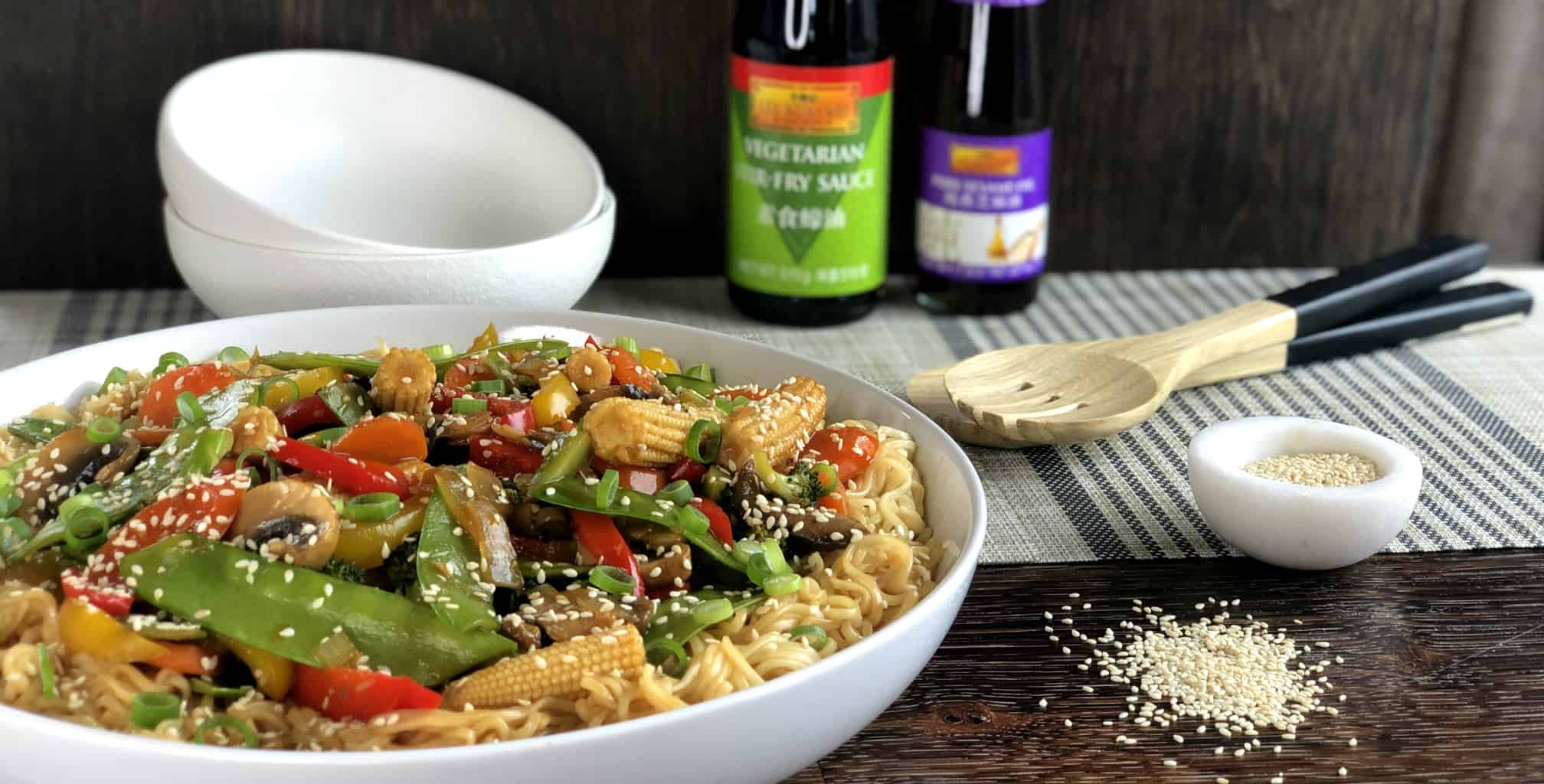 Vegetarian Stir Fry - Just a Mum's Kitchen