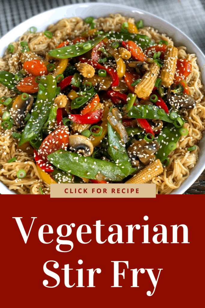 Vegetarian Stir Fry - Just a Mum's Kitchen