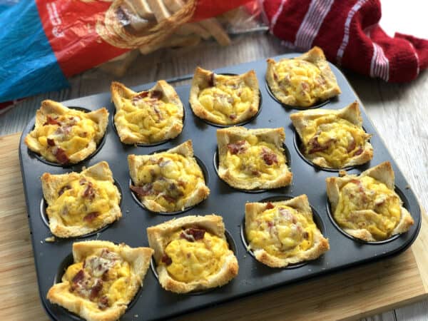 Savoury Bread Nests - Just a Mum's Kitchen