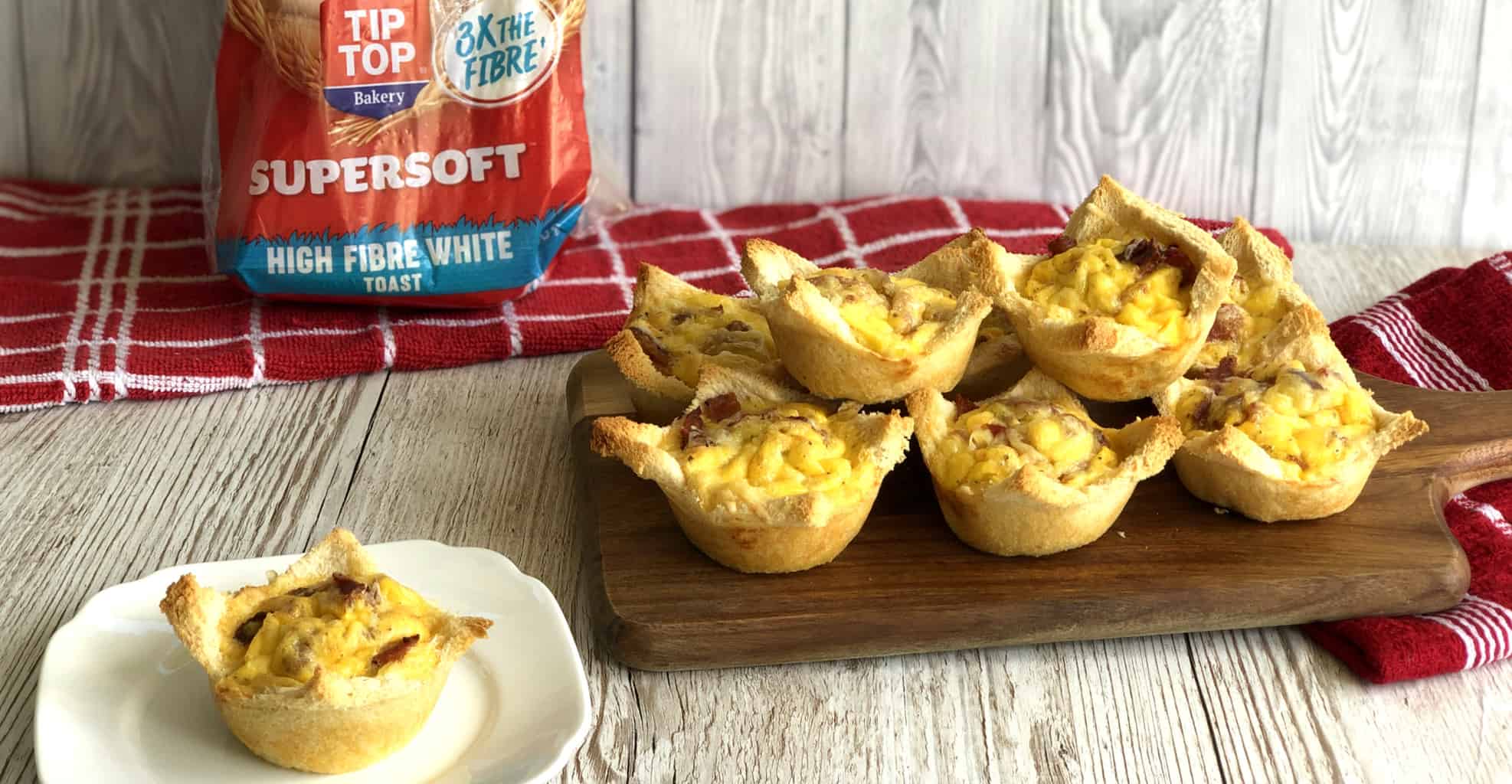 Savoury Bread Nests - Just a Mum's Kitchen