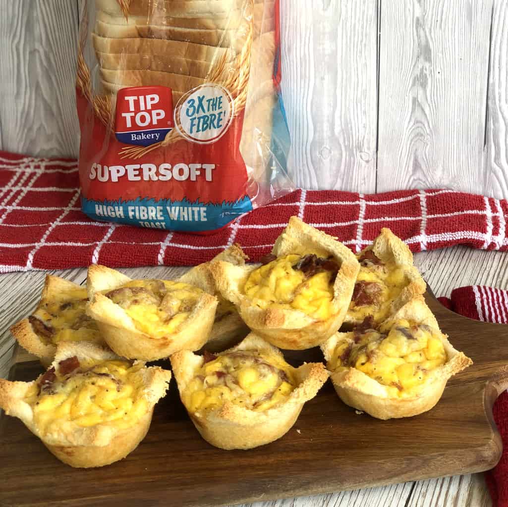 Savoury Bread Nests - Just a Mum's Kitchen