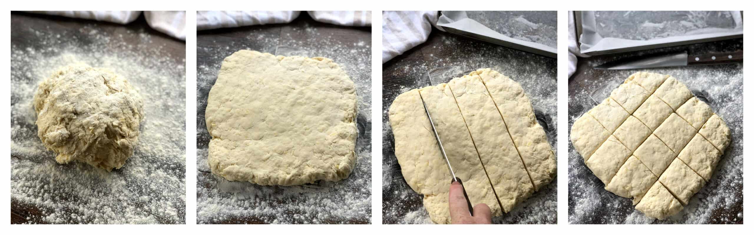 How to cut scones