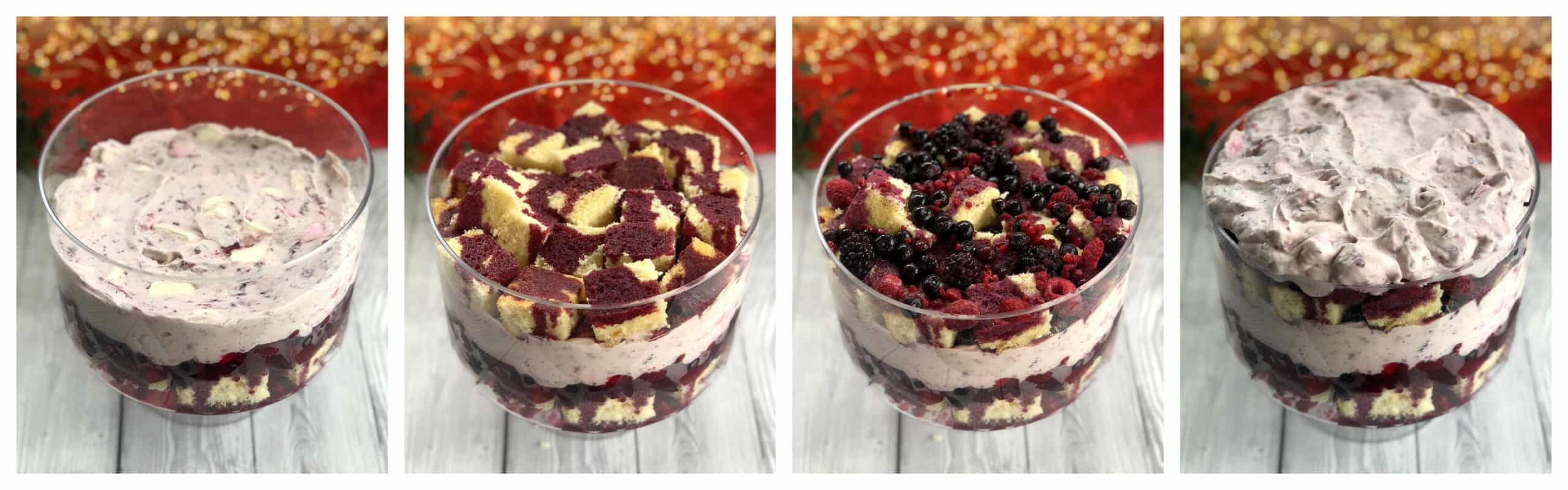 Step by step how to prepare a trifle 