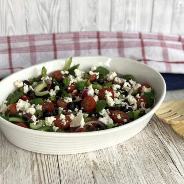 Greek Salad - Just a Mum's Kitchen