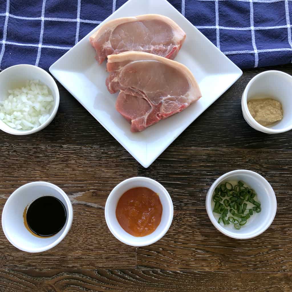 Ingredients for Apricot & Soy Sauce Glaze