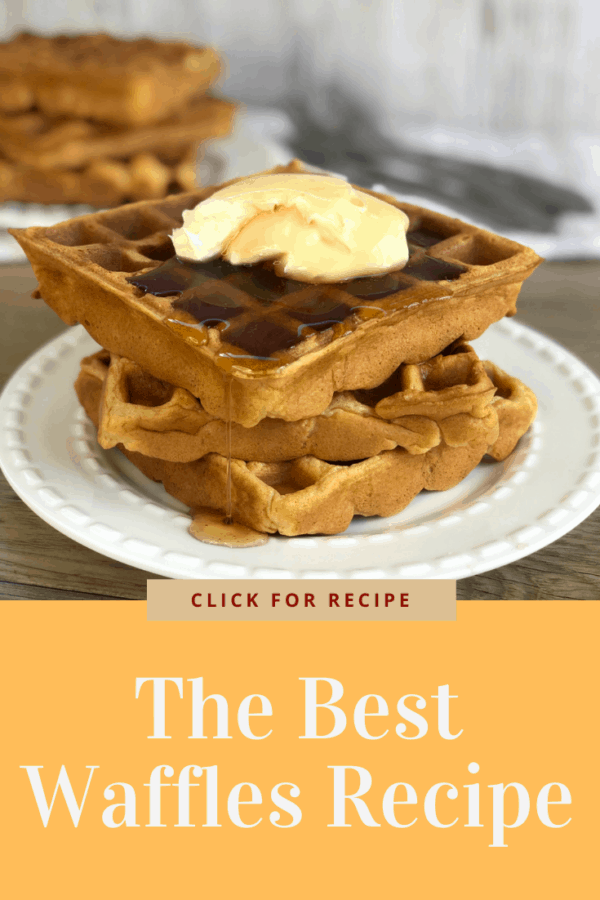 The Best Waffle Recipe Just a Mum's Kitchen