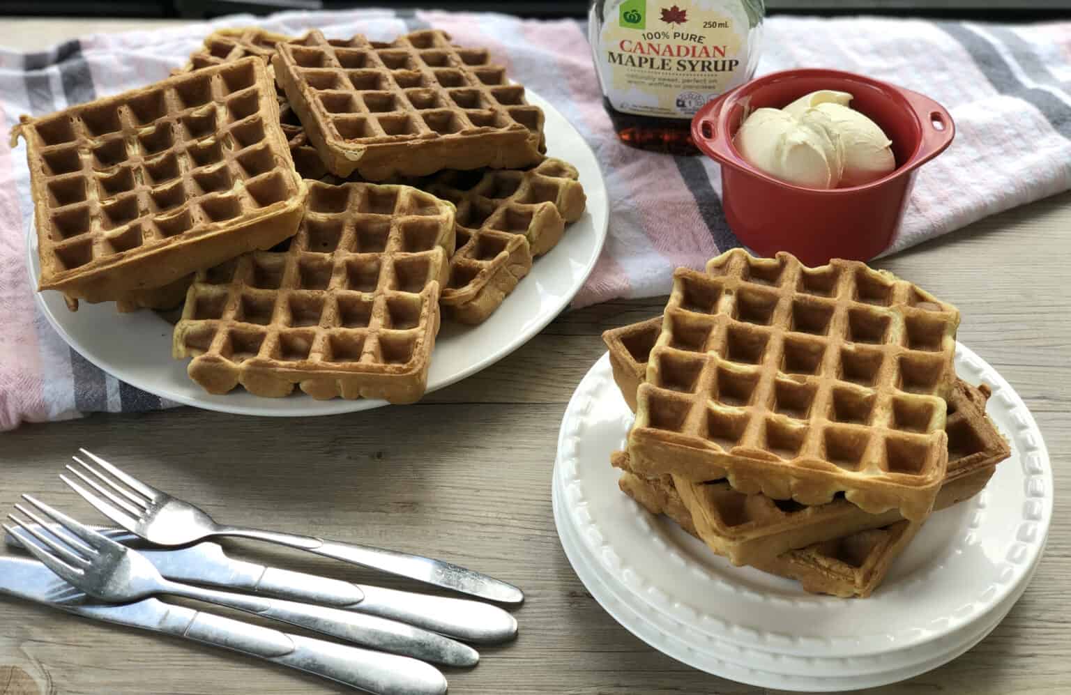 The Best Waffle Recipe Just a Mum's Kitchen