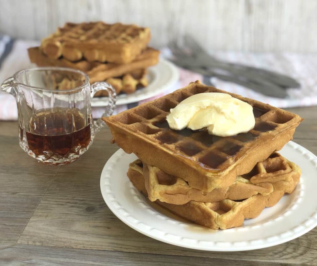 The Best Waffle Recipe - Just a Mum's Kitchen