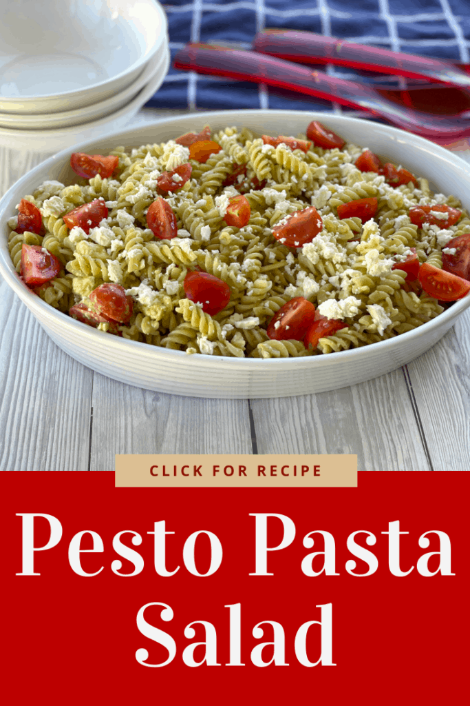 Easy Pesto & Feta Pasta Salad 20 minute meal Just a Mum's Kitchen