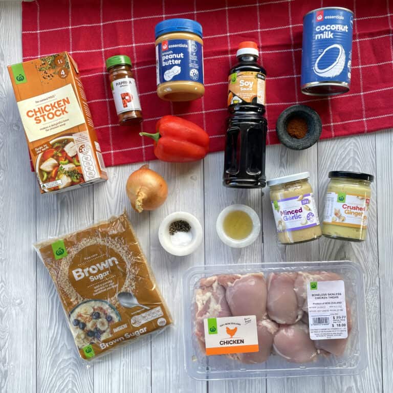 Slow Cooker Satay Chicken Just a Mum's Kitchen